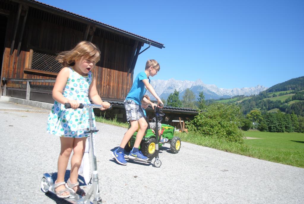 Ferienwohnung Familien-Bauernhof Neumoar St. Johann im Pongau Exterior foto